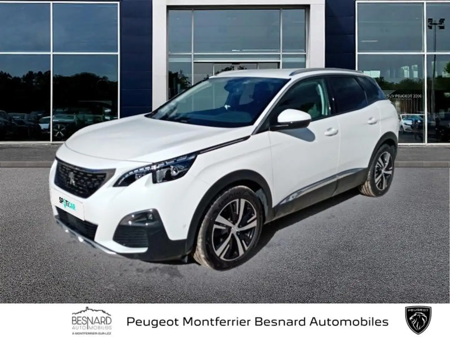 Peugeot 3008 1.2 PureTech 130ch Allure Business S\u0026S EAT8   Blanc - 1