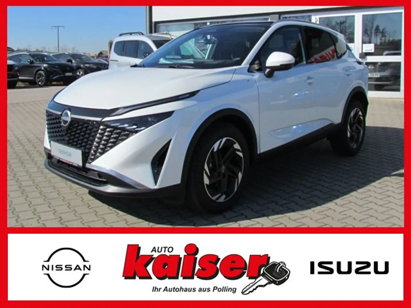Nissan Qashqai 1.3 DIG-T MHEV Xtronic N-Connecta*Vorführwagen* Blanc - 1