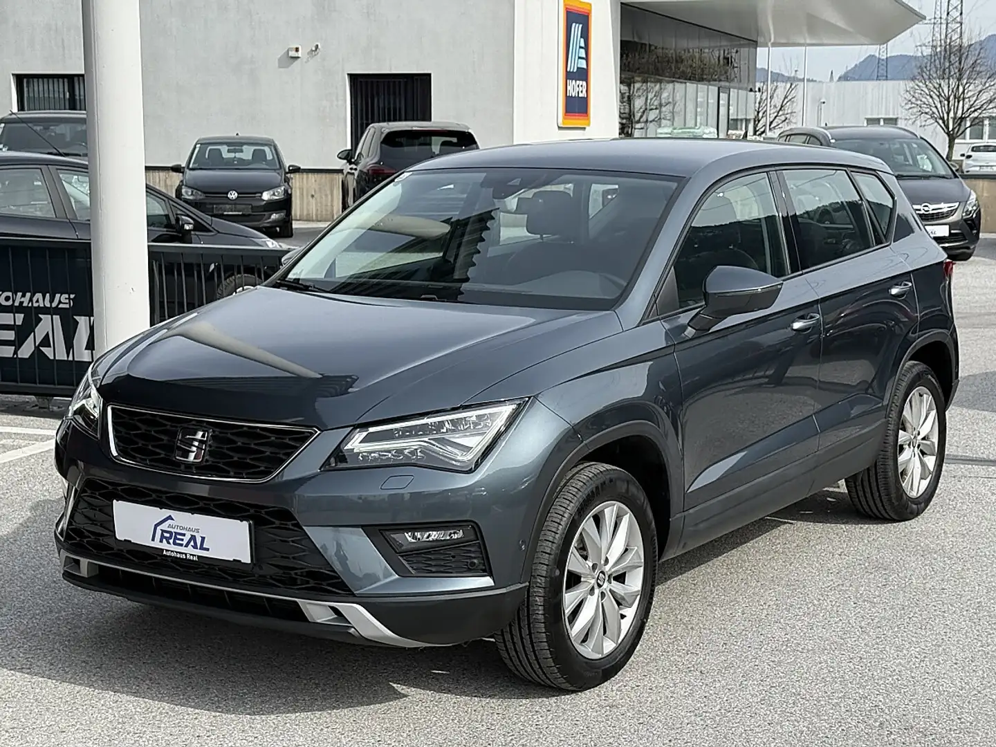 SEAT Ateca 2,0 Style 4WD TDI DSG - 1. Besitz! Grau - 1