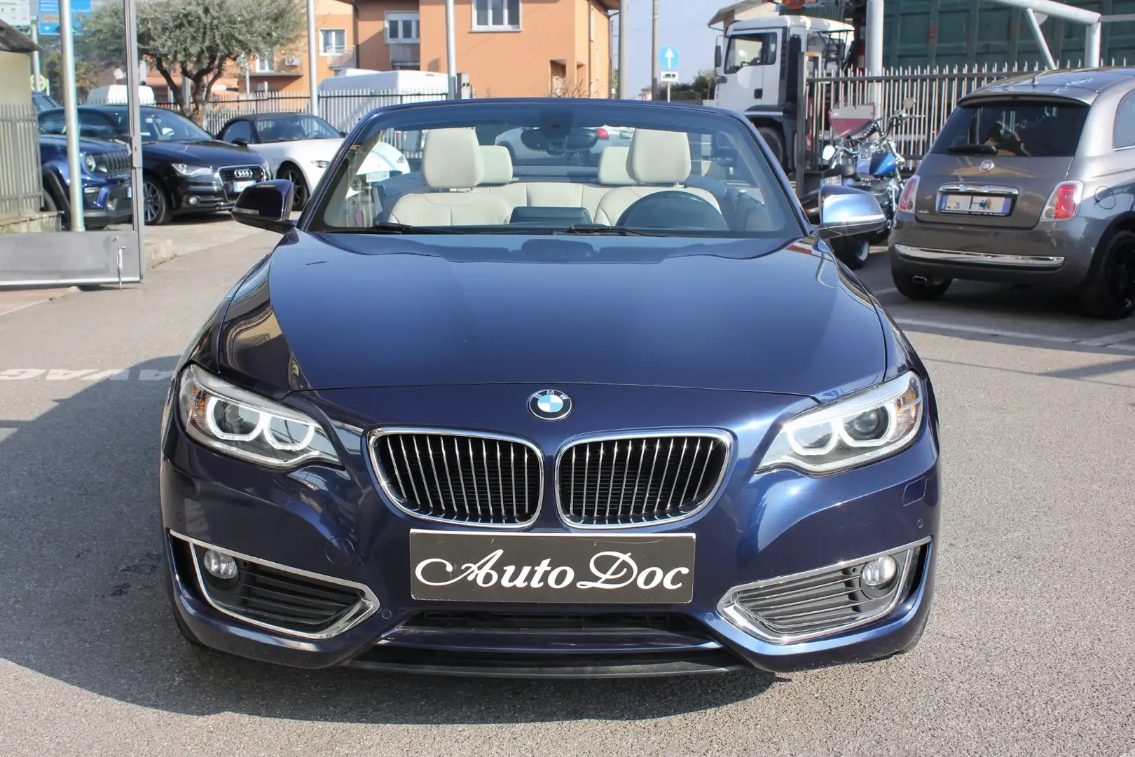 BMW 220 d CABRIO LUXURY STEPTRONIC SPORT Синий - 2