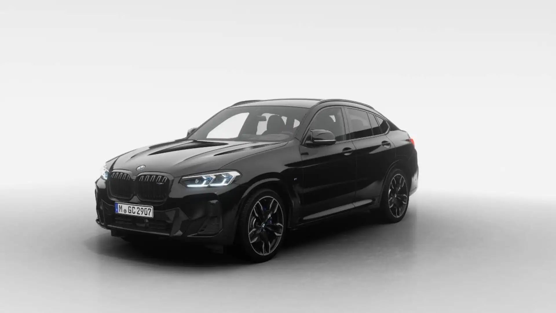 BMW X4 M 40d Laser ACC AHK HUD RFK HiFi DAB Schwarz - 1