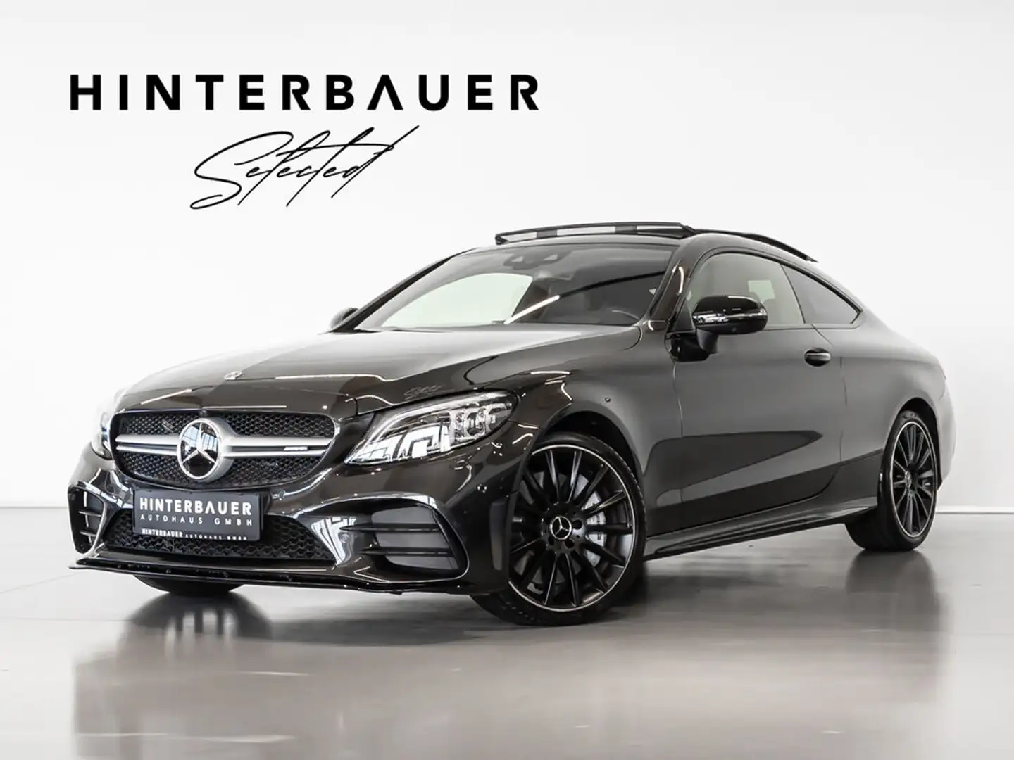 Mercedes-Benz C 43 AMG 4Matic Coupe*MULTIBEAM*BURMESTER*SPORTAUS Zwart - 1