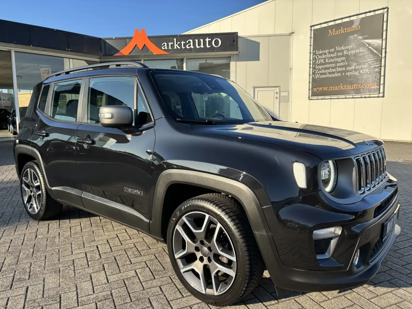 Jeep Renegade 1.0 TGDi Limited Leder Carplay Led Camera Navi Noir - 1