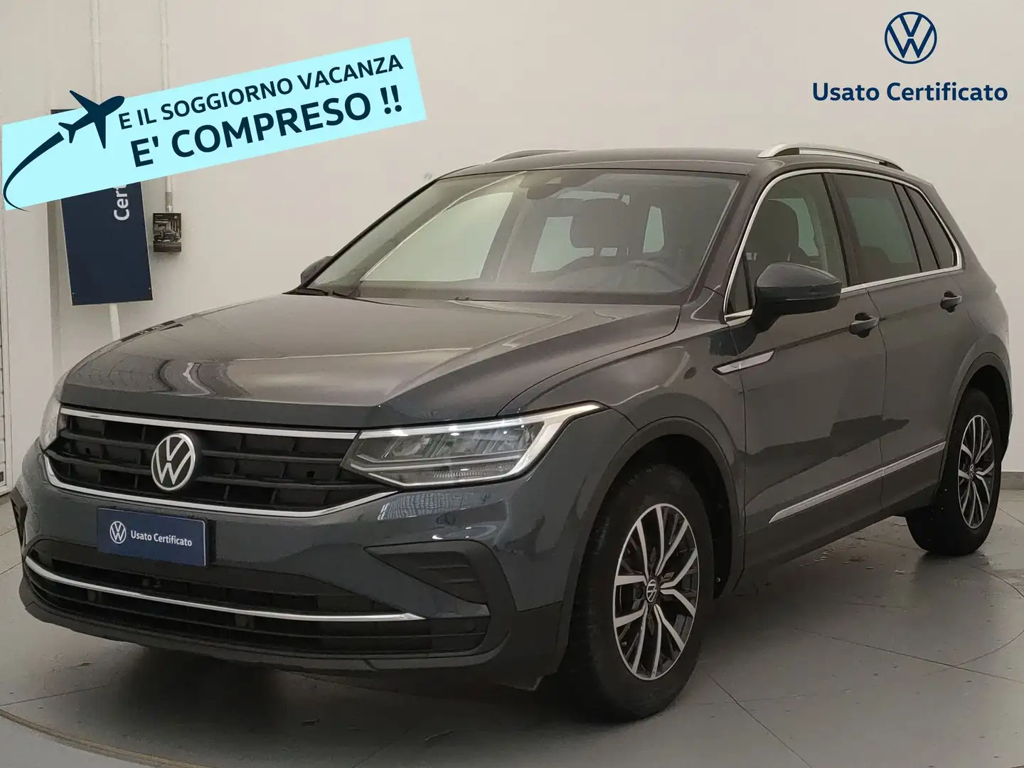 Volkswagen Tiguan Tiguan 1.5 TSI ACT Life Gris - 1