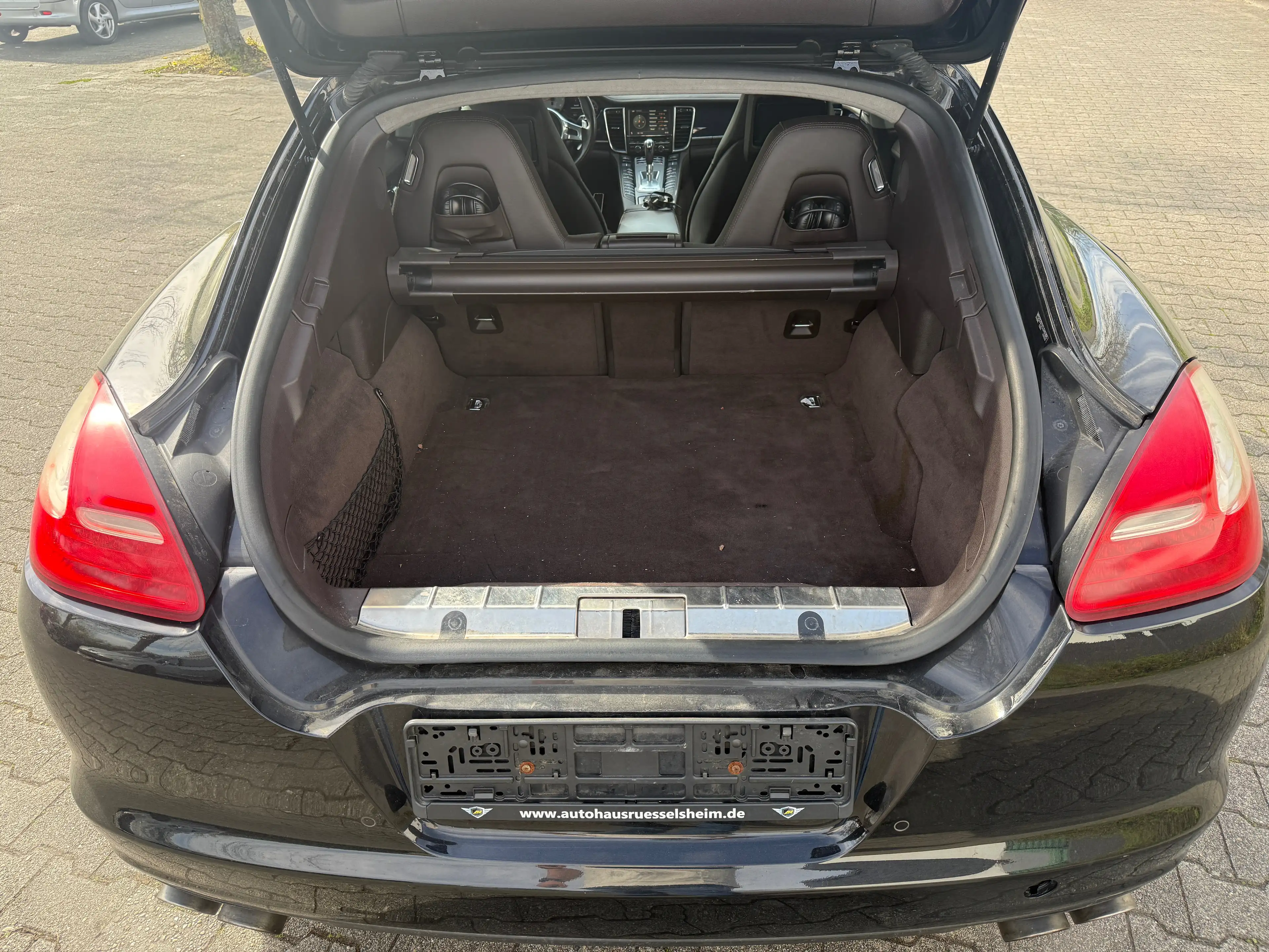 Porsche Panamera Hybrid S *LEDER-BRAUN*TV*ALCANTARA*VOLL* — photo 13