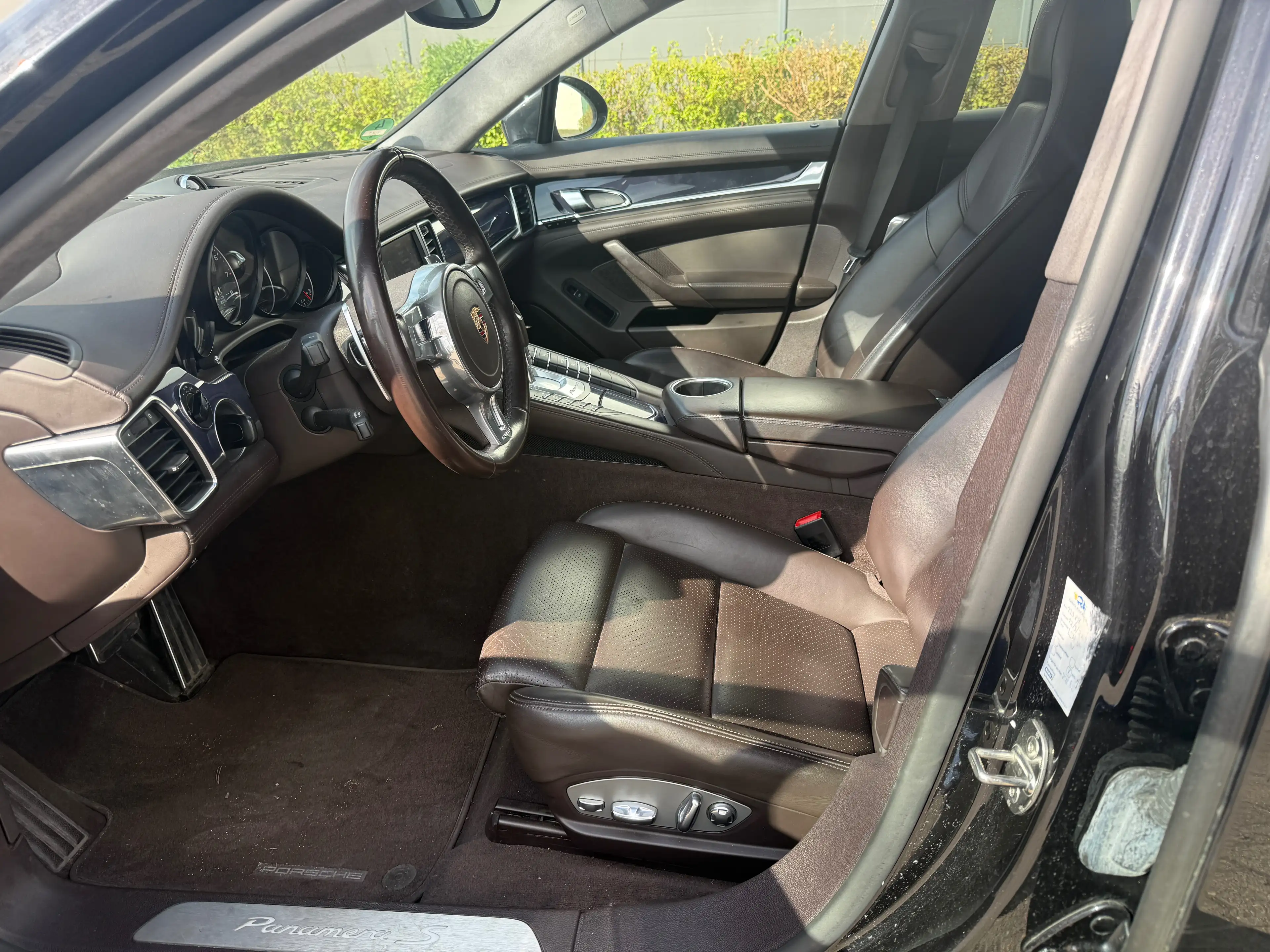 Porsche Panamera Hybrid S *LEDER-BRAUN*TV*ALCANTARA*VOLL* — photo 14