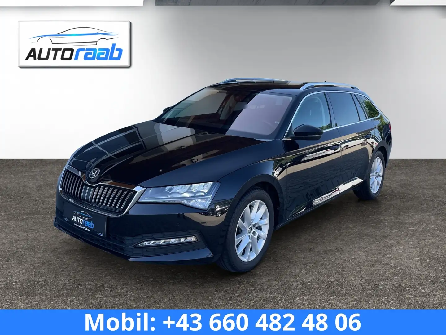 Skoda Superb Ambition 2,0 TDI DSG *DIGITAL*WSS-HZ*RFK*APP* Schwarz - 1