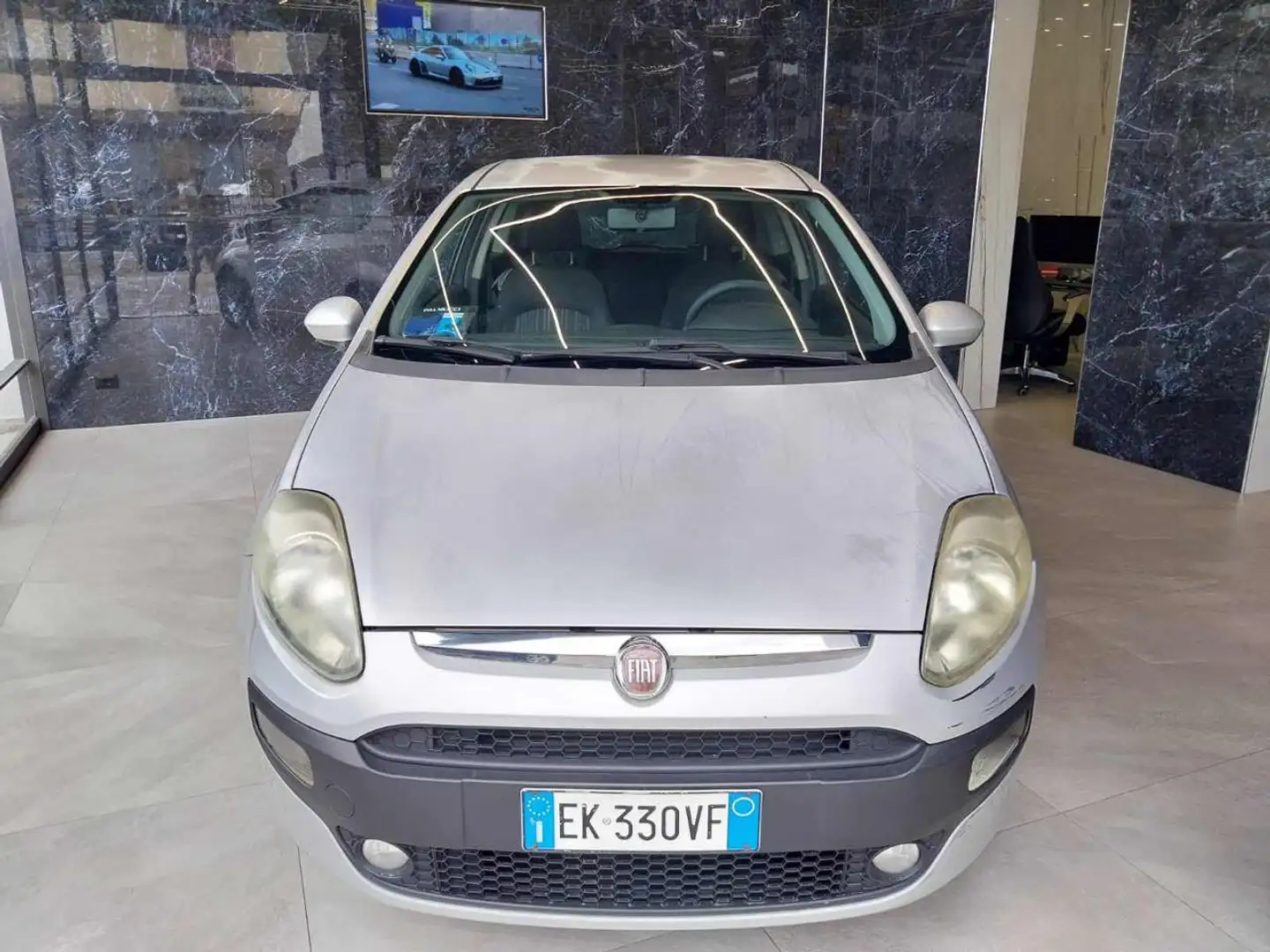 Fiat Punto Evo 1.2 3 porte S&S Blue&Me Grigio - 1