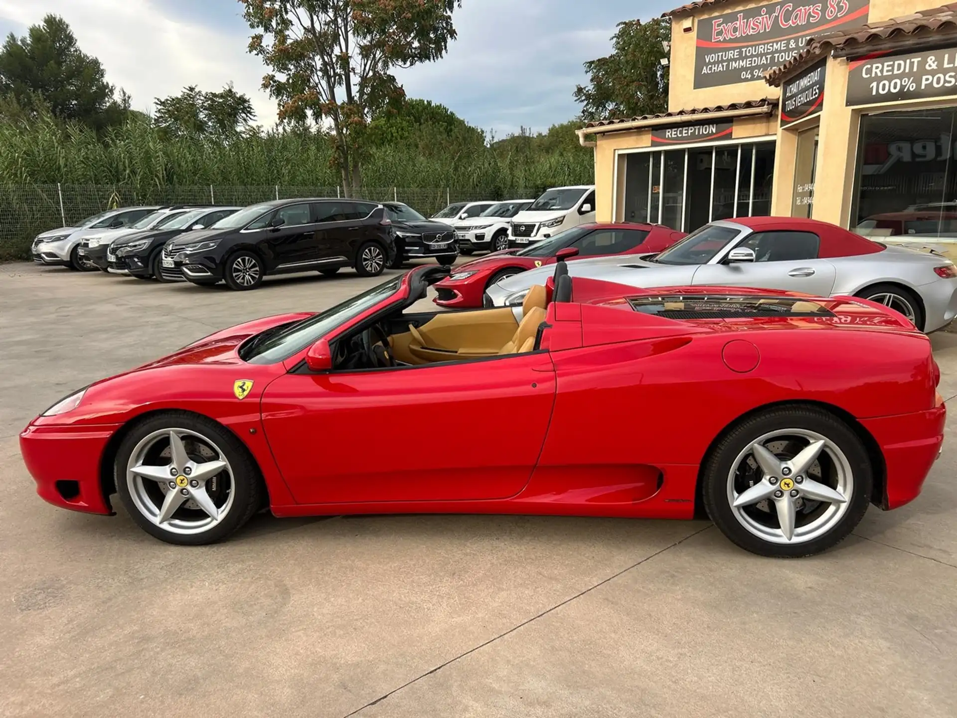 페라리 360 Spider 2003 빨강 사진 8
