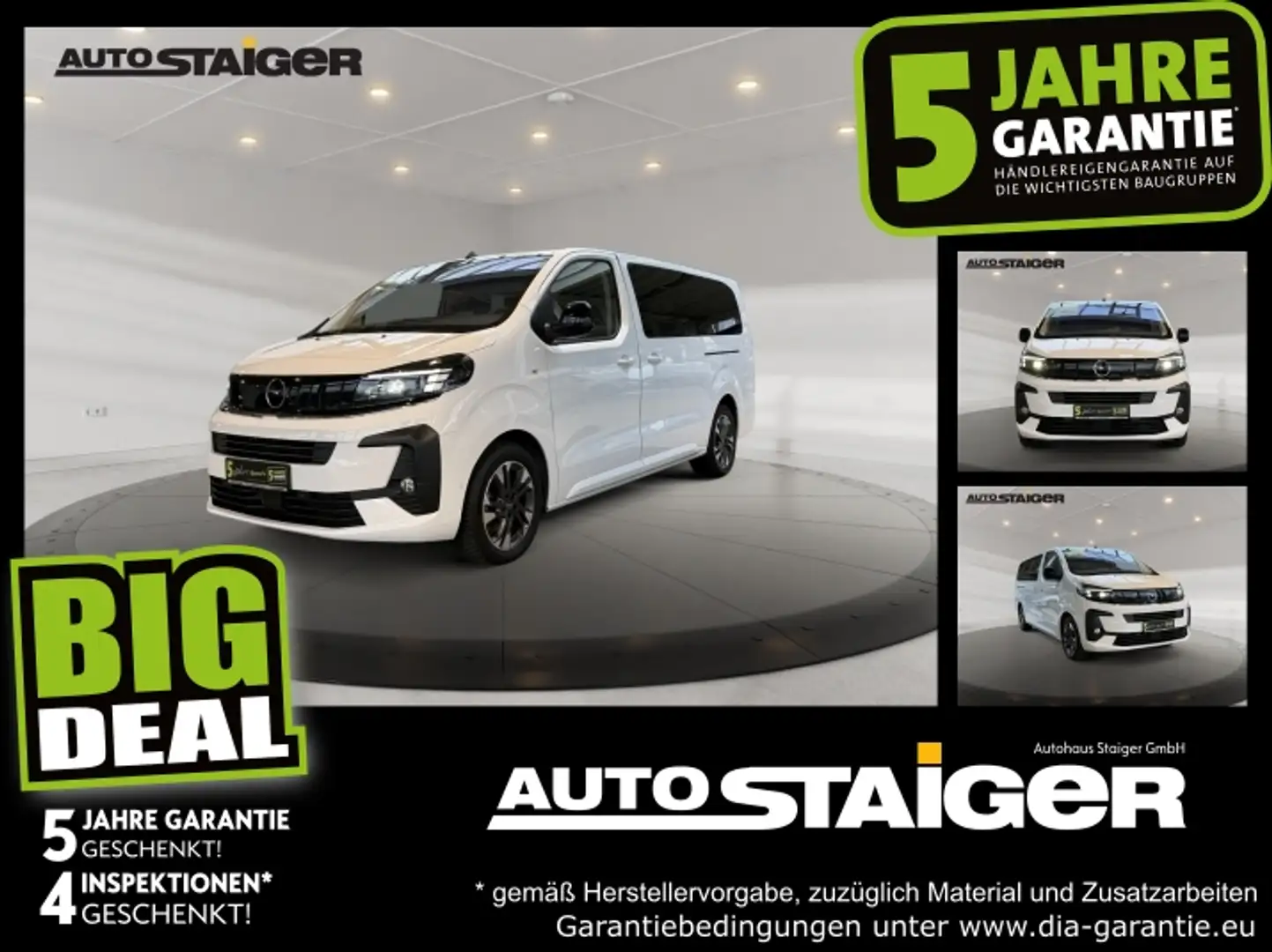 Opel Zafira Life 2.0 Edition XL Navi Rückfahrkamera Weiß - 1