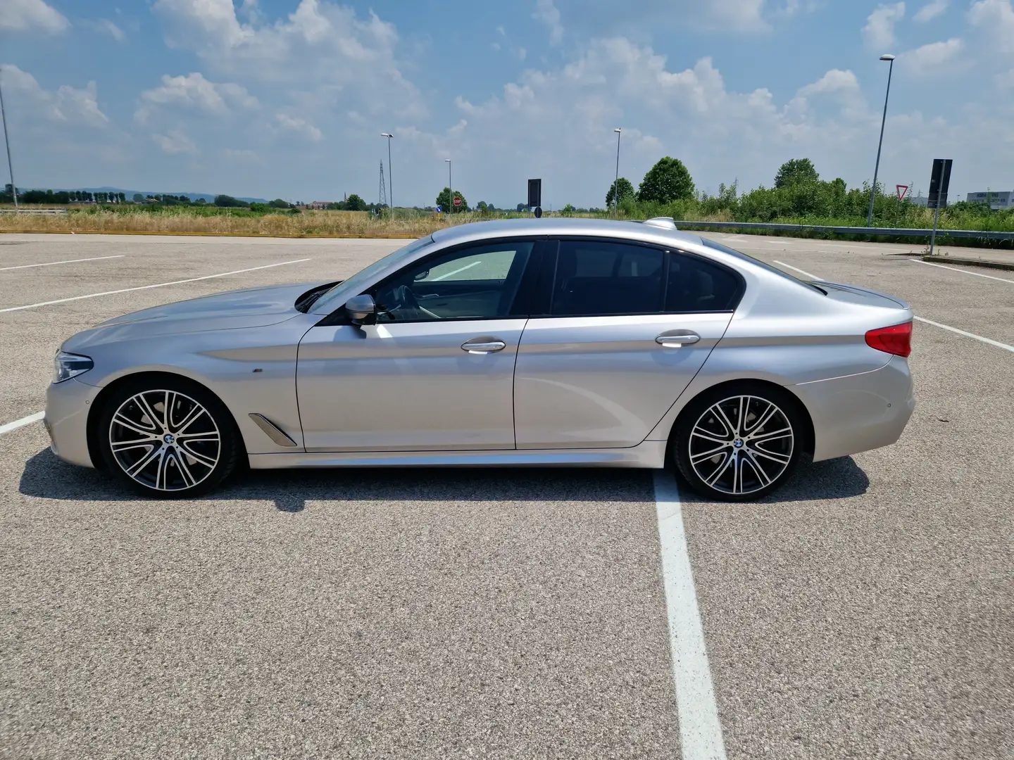 BMW M550 M 550 D Argintiu - 1