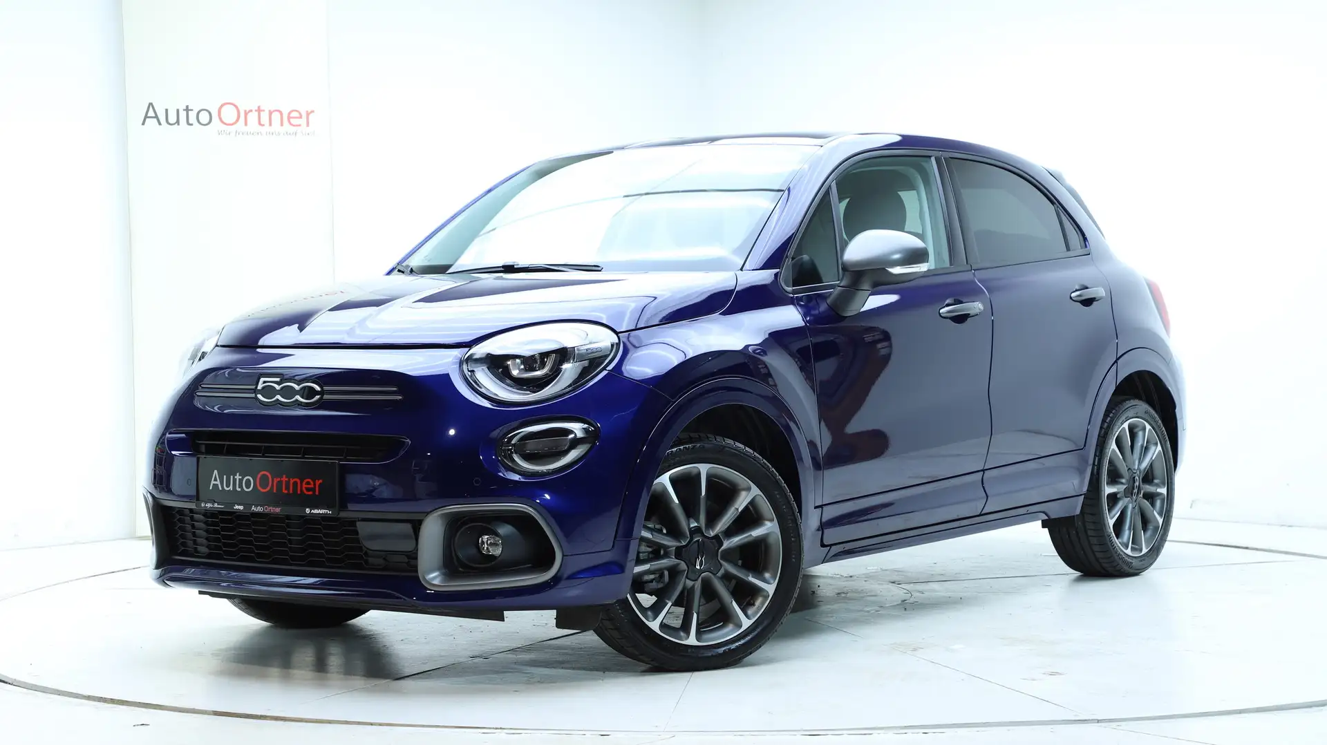 Fiat 500X Hybrid Sport 130PS Aut. Blau - 1