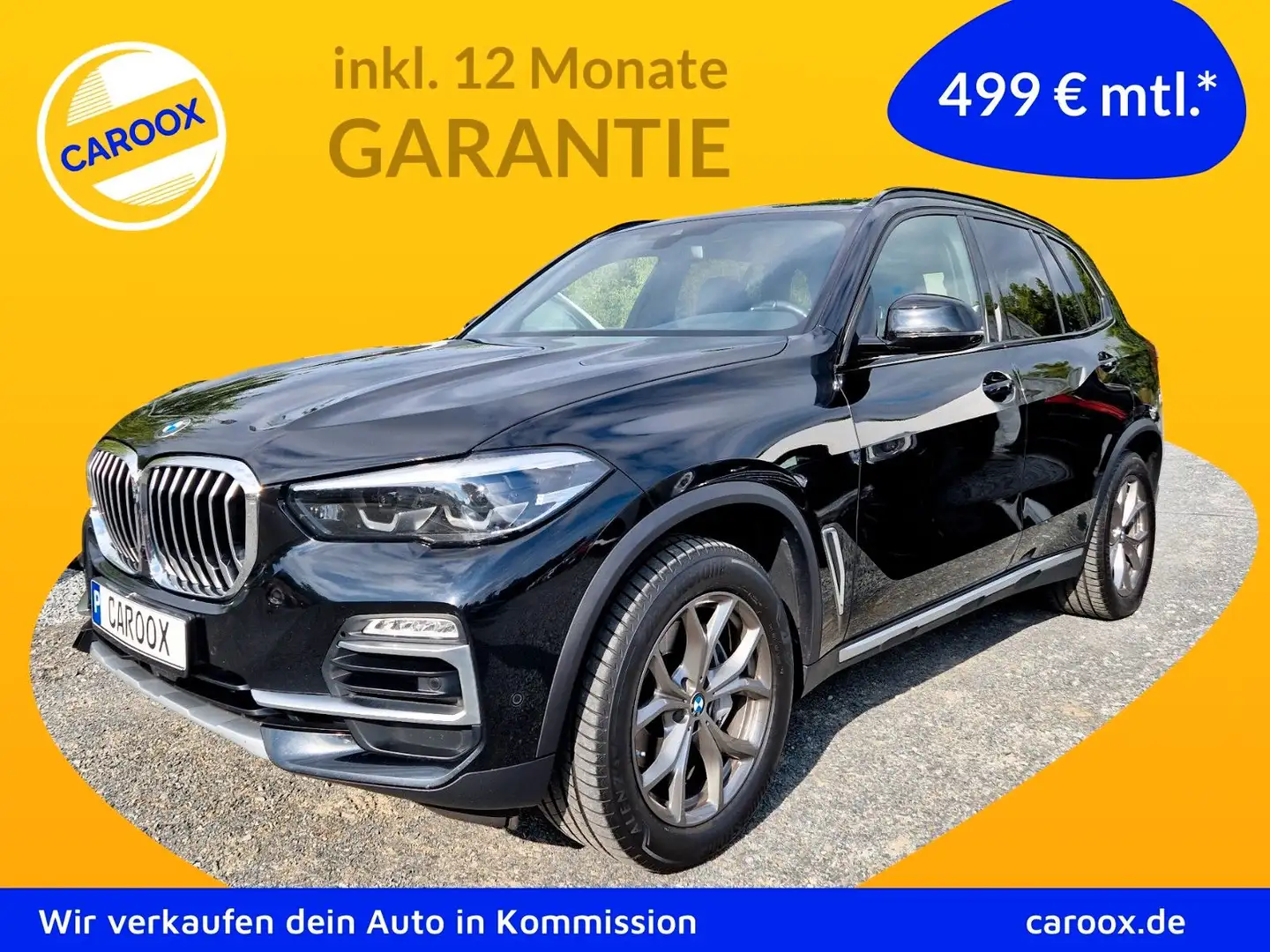 BMW X5 xDrive 30d xLine HUD HiFi ACC LEDER Zwart - 1
