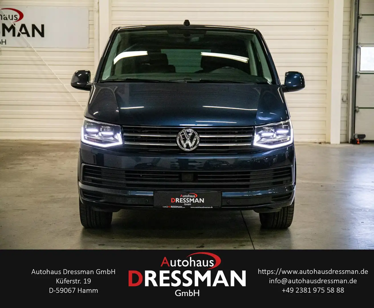 Volkswagen T6 Transporter T6 Multivan Comfortline lang DSG 2.0 TSI Bleu - 2