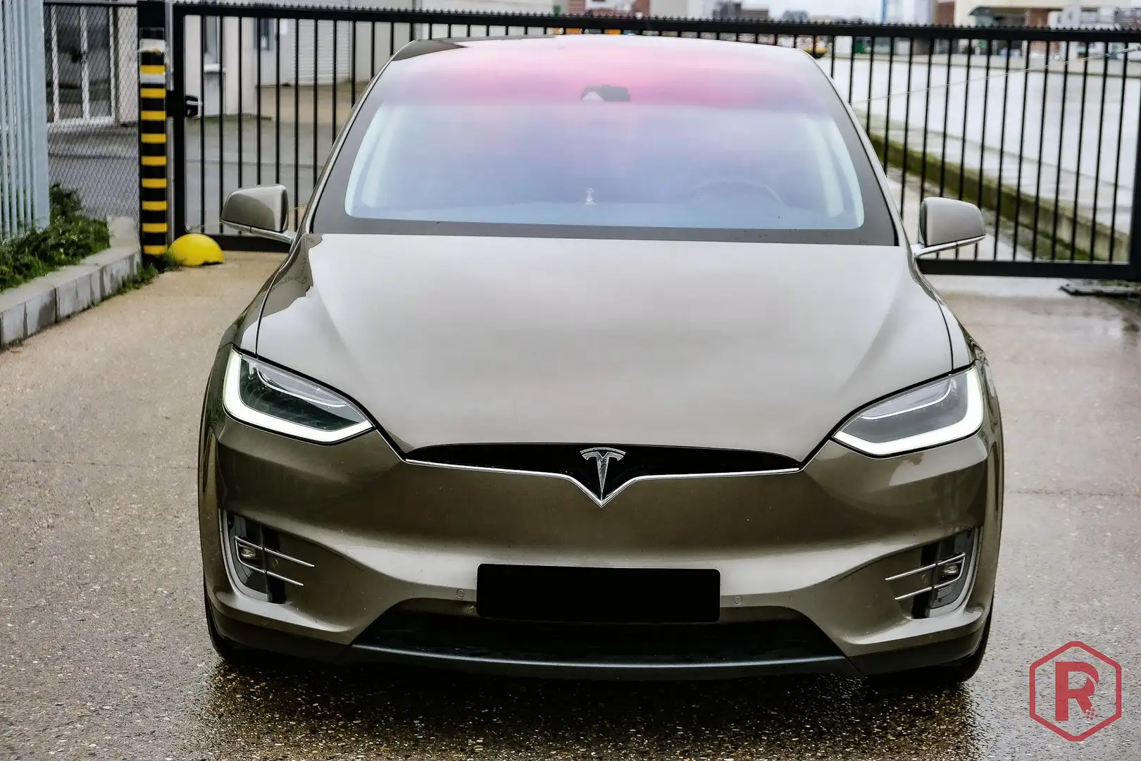 Tesla Model X 90D Free Supercharging 6zits AWD Brons - 2
