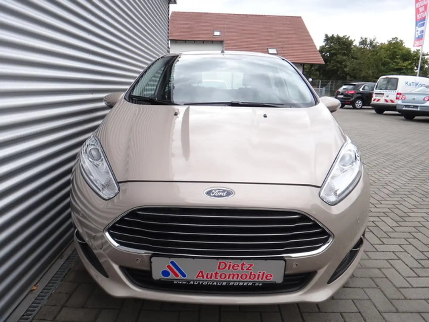 Ford Fiesta 1.0 EcoBoost Titanium Gerne Finanzierung+++ Beige - 2