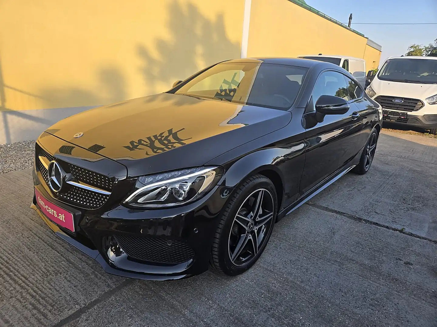 Mercedes-Benz C 180 Coupe Automatic AMG Line , Navi, Leder, 8 fach ... Schwarz - 1