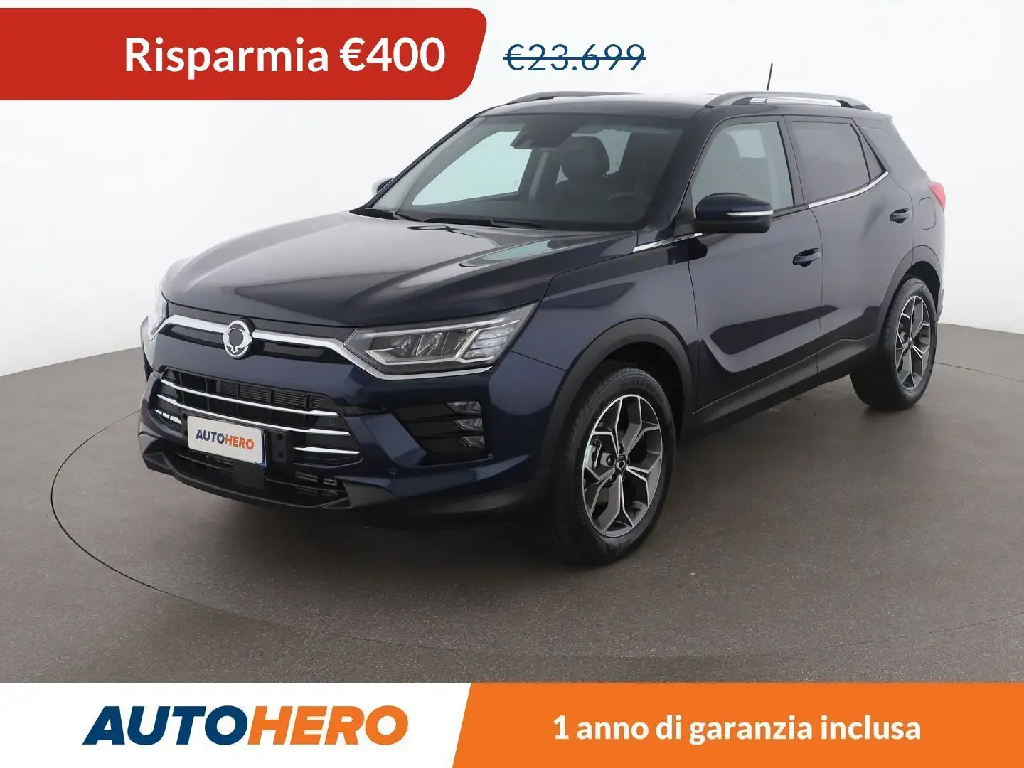 SsangYong Korando 1.5 T-GDI Icon Blauw - 1