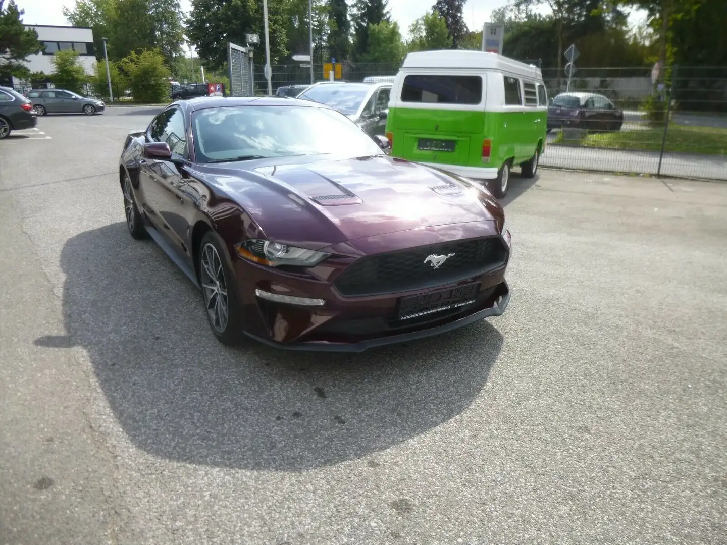 Ford Mustang 2.3 EcoBoost Auto Rouge - 2