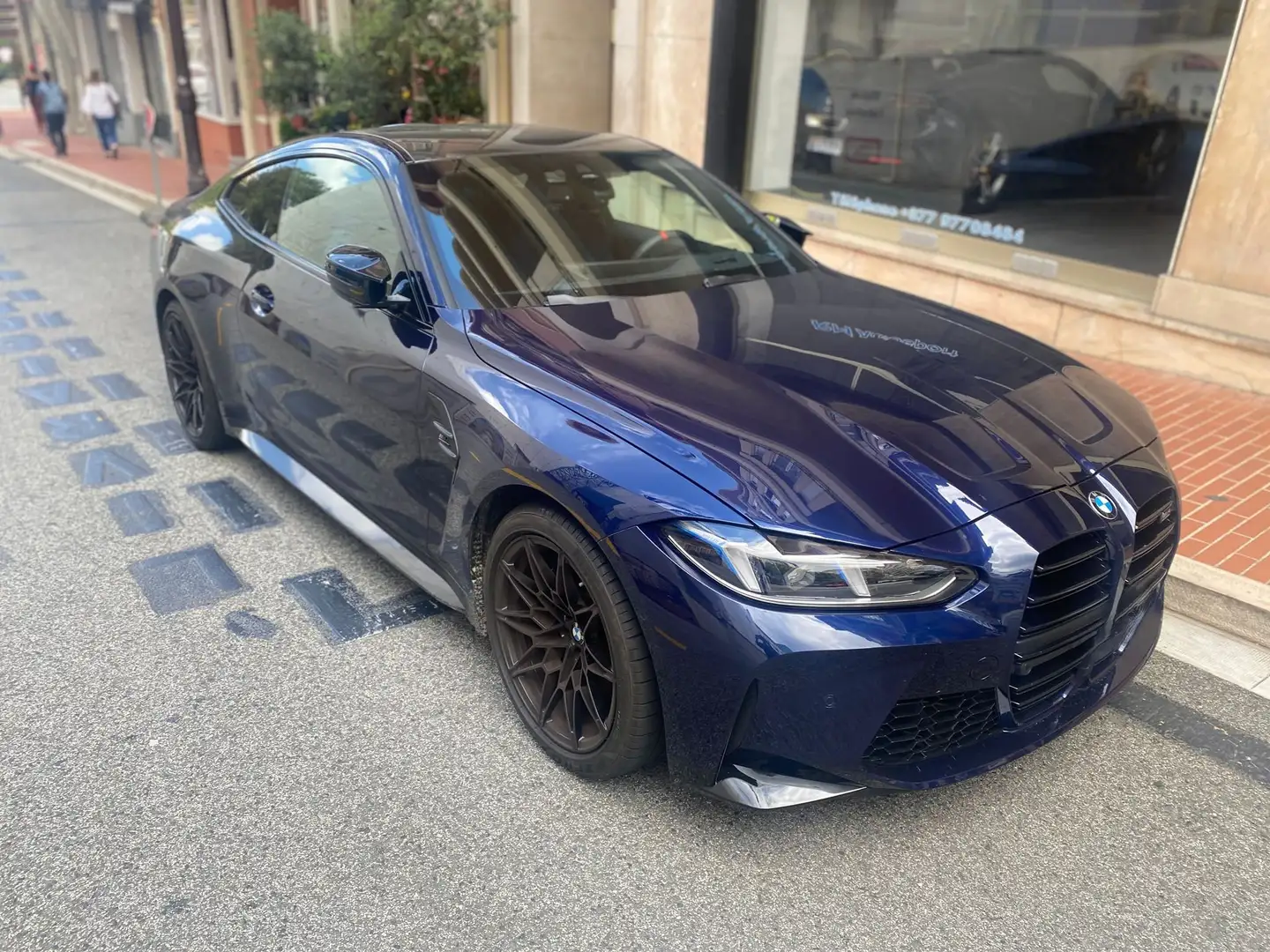 BMW M4 M4 COMPETITION 3.0 XDRIVE 530 CH BVA8 Azul - 1