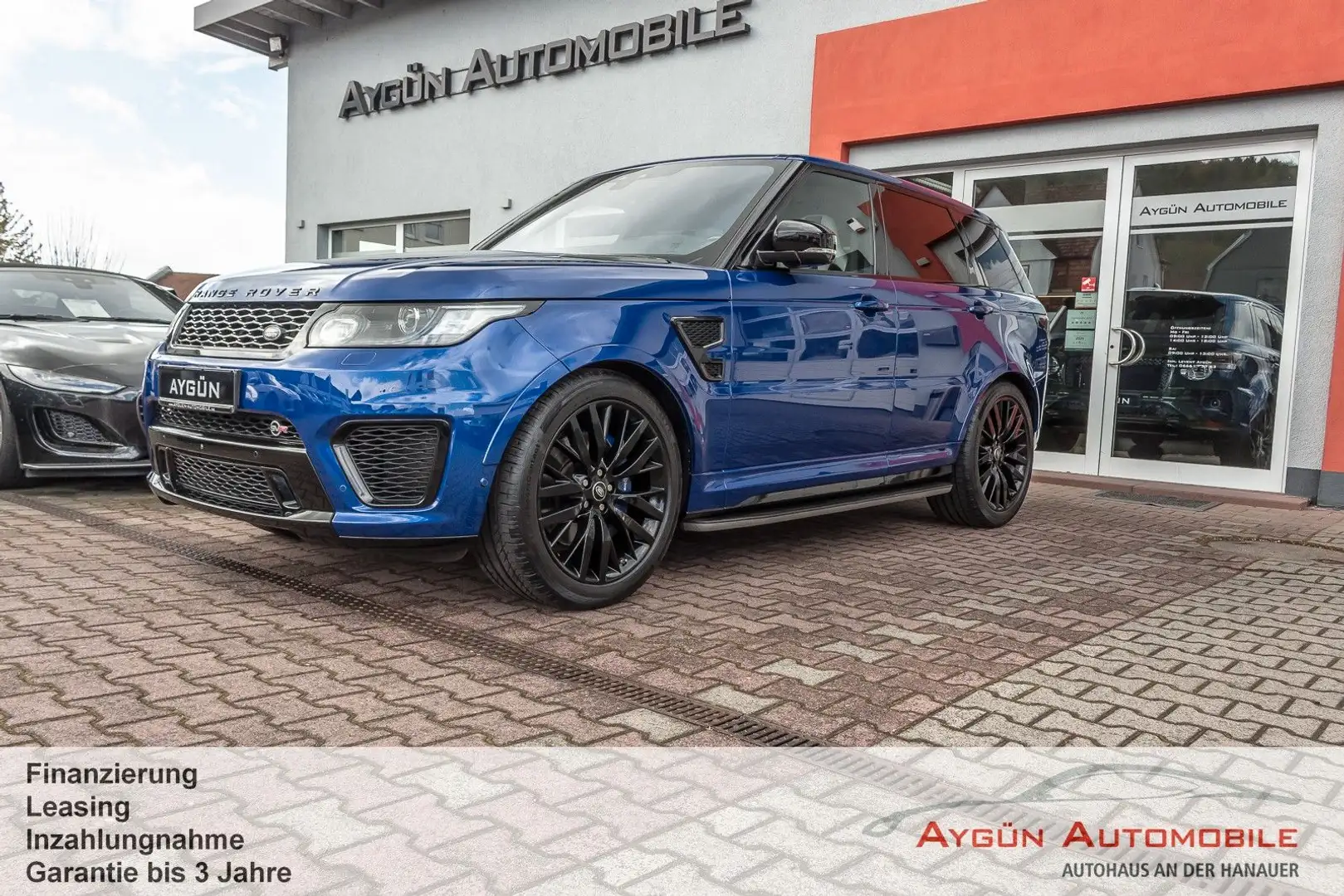 Land Rover Range Rover Sport SVR*Carbon*Pano*Standhzg*HUD* Blau - 2