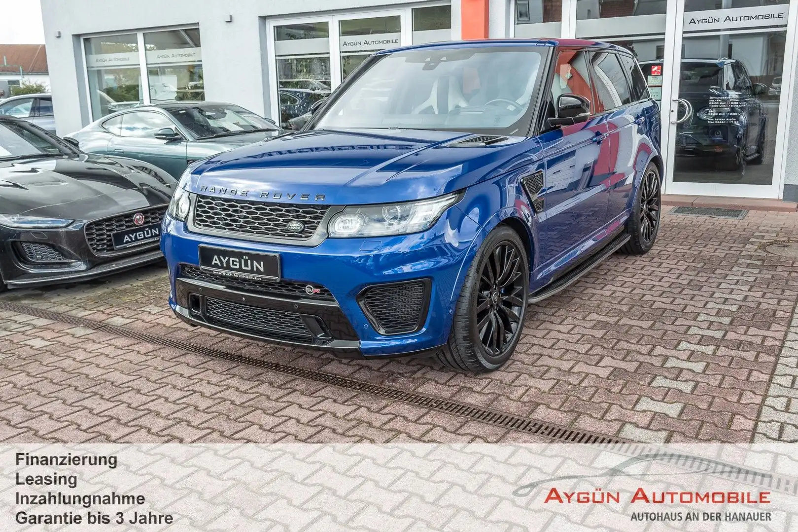 Land Rover Range Rover Sport SVR*Carbon*Pano*Standhzg*HUD* Blau - 1