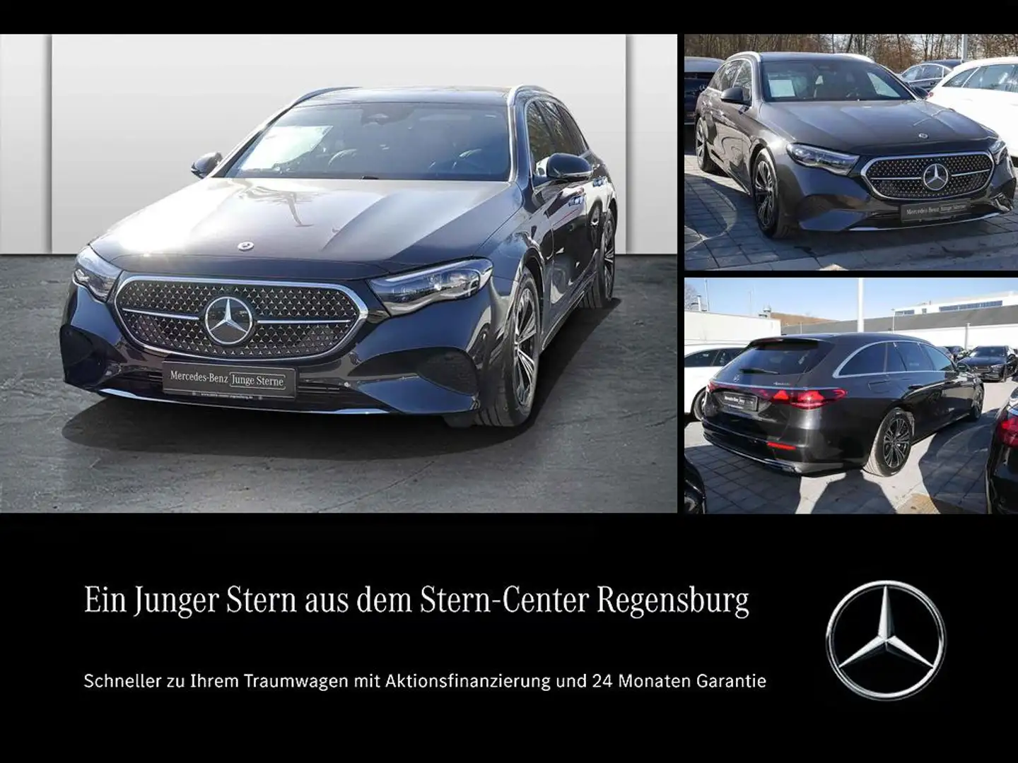 Mercedes-Benz E 450 d 4M T+AVANTGARDE+AHK+PANO+DIST+SITZKLIMA+ Grey - 1