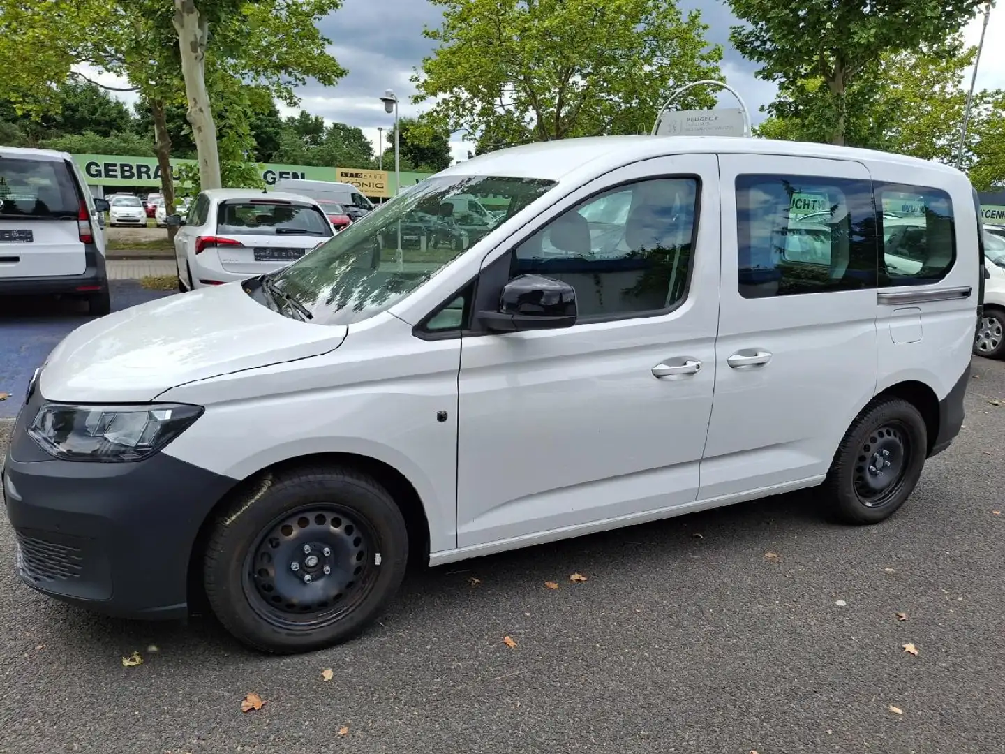 Volkswagen Caddy Basis Blanc - 2