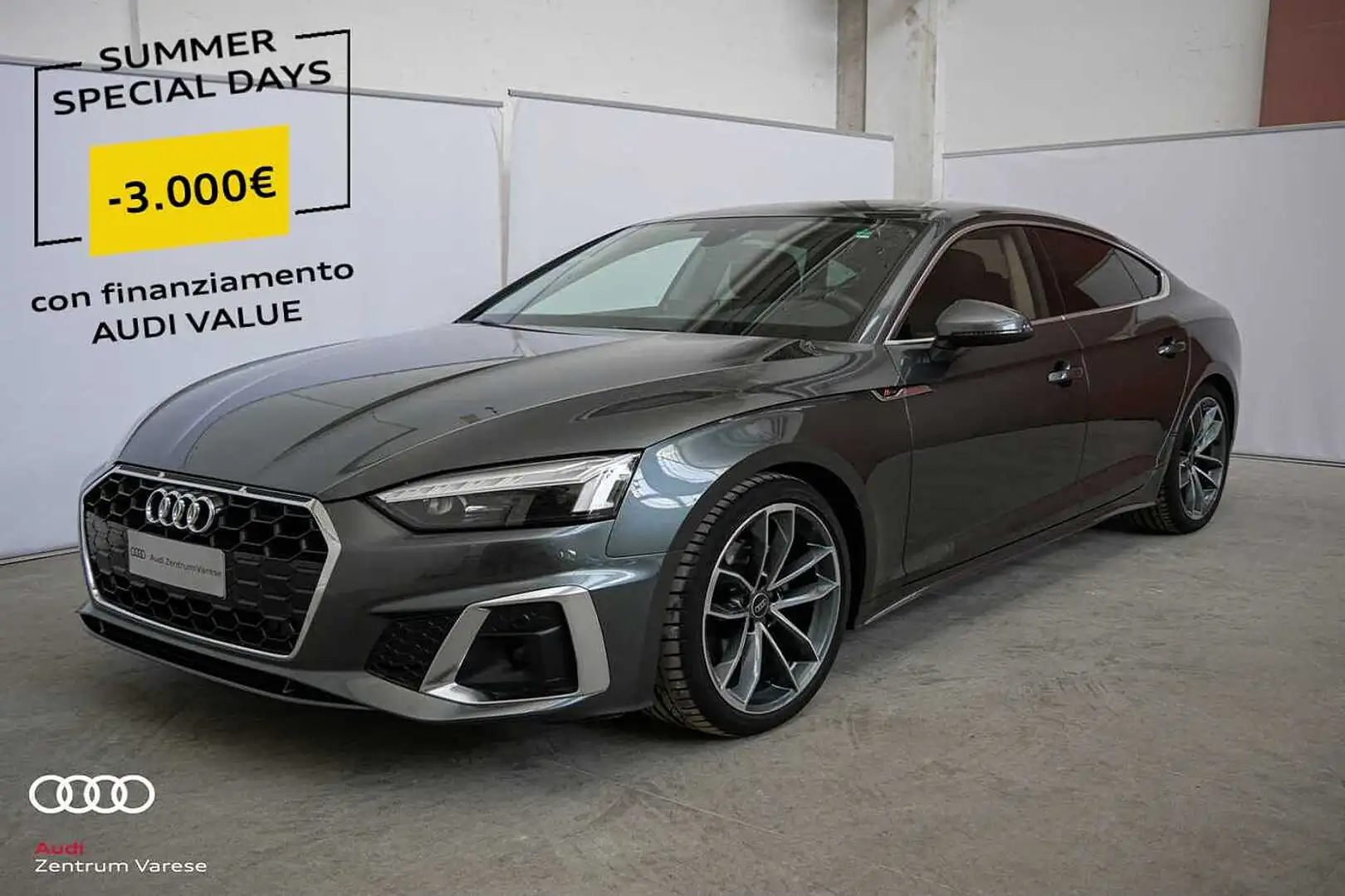 Audi A5 Sportback 35 TDI 163cv MHEV Stronic Sline Edition Grey - 1