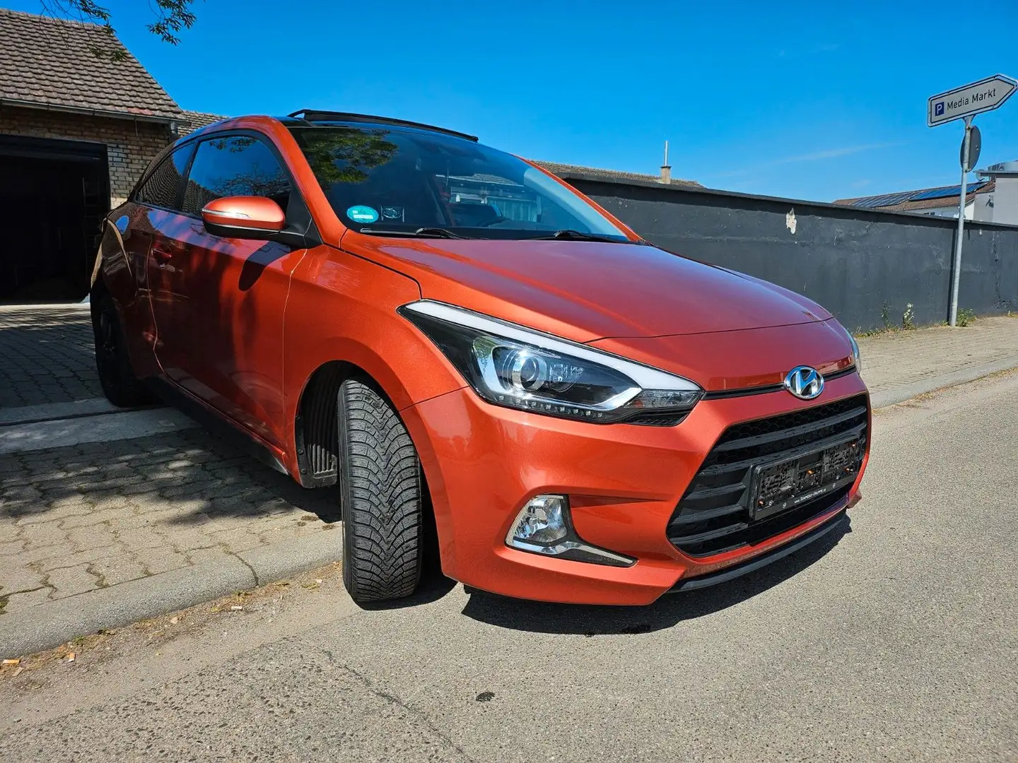 Hyundai i20 1.4 Active 1 Hand Orange - 2