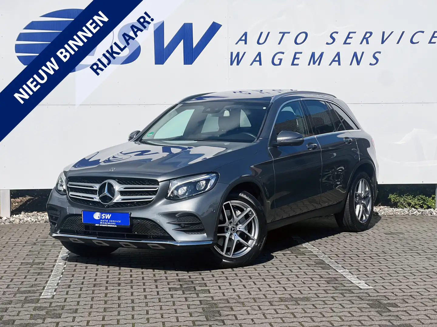 Mercedes-Benz GLC 250 4MATIC AMG-Line | Pano | Trekhaak | LED | 360 Came Szary - 1