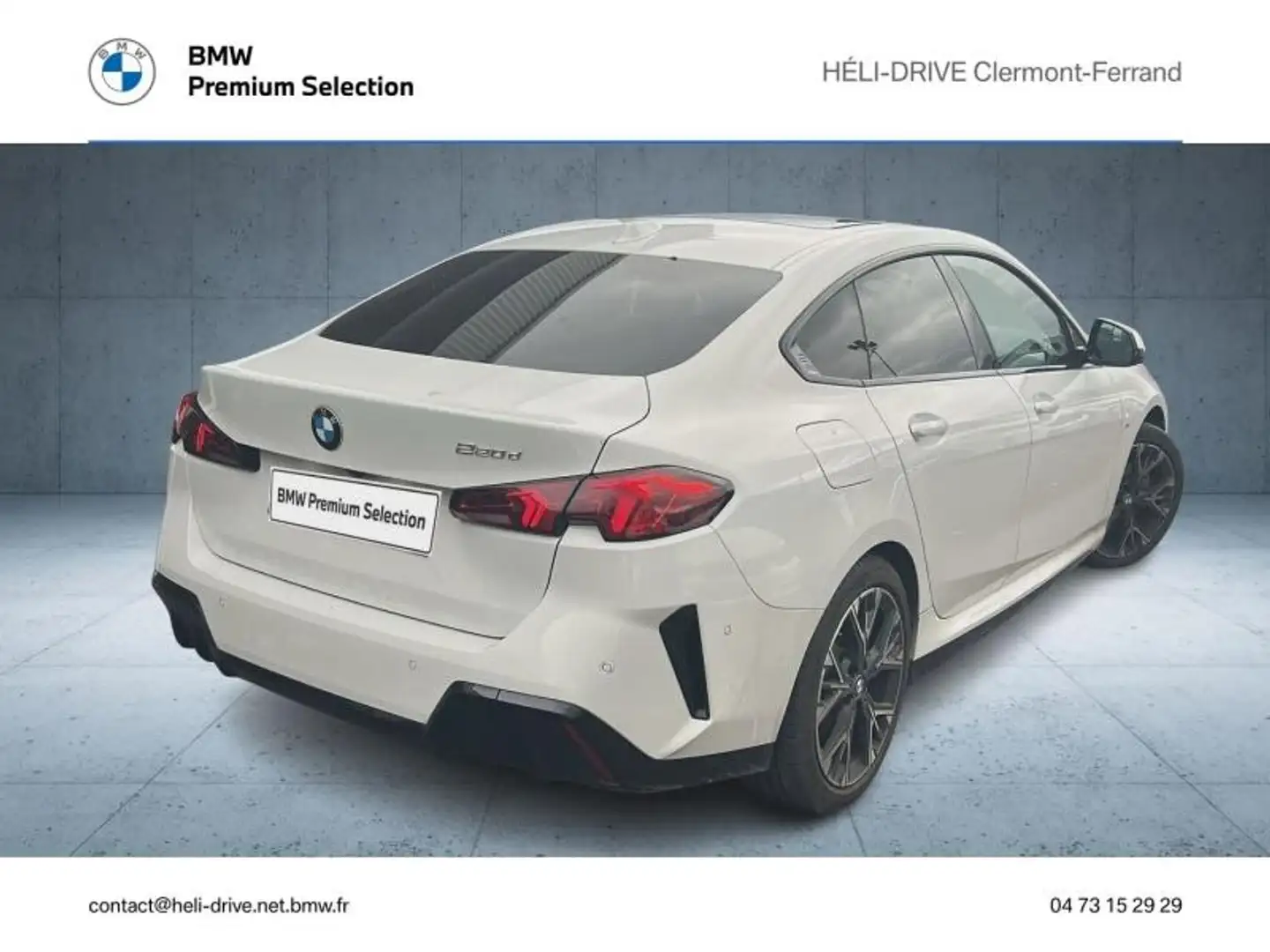 BMW 220 220d 163ch M Sport DKG7 Blanc - 2