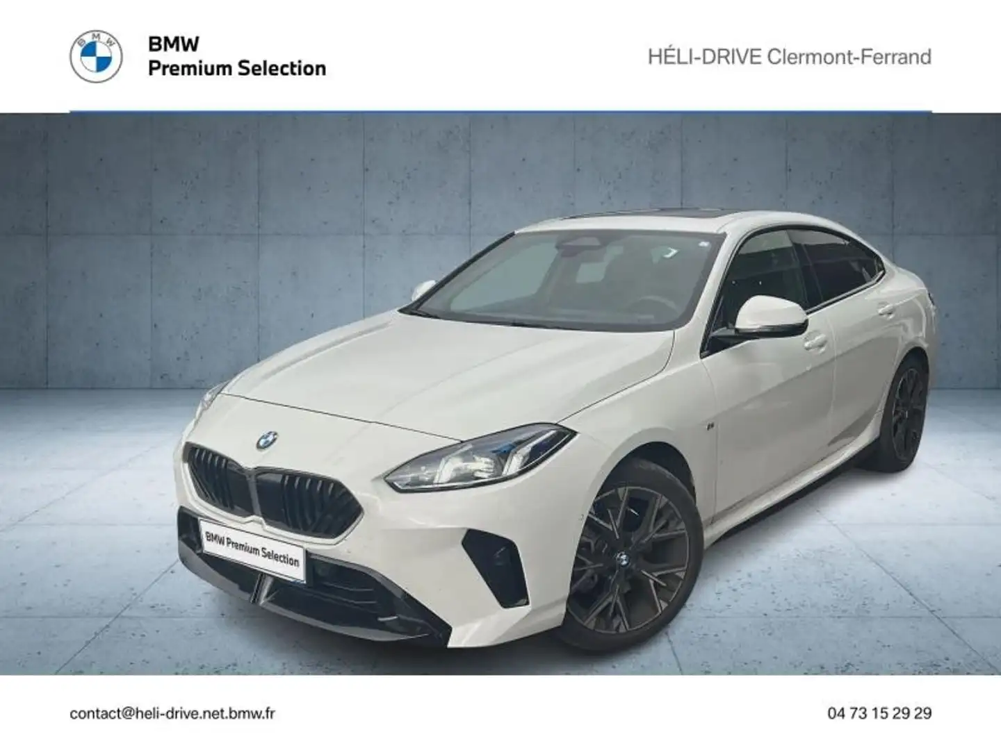 BMW 220 220d 163ch M Sport DKG7 Blanc - 1