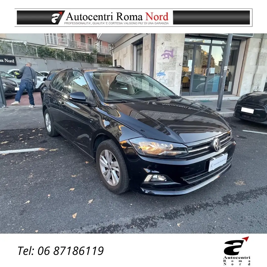 Volkswagen Polo 1.6 5p tdi Highline 95cv dsg Nero - 1