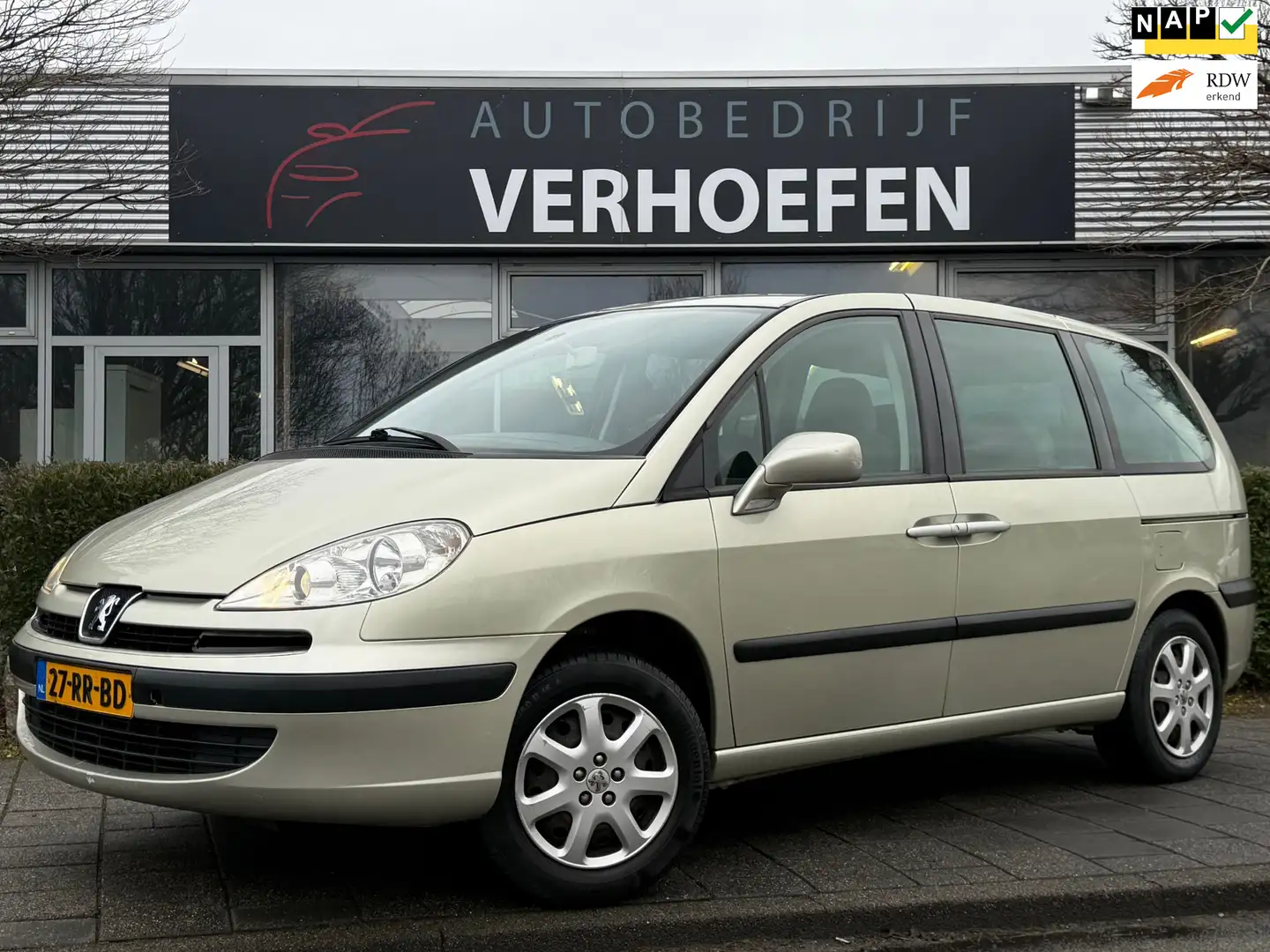 Peugeot 807 2.0 ST - 6 ZITTER - CRUISE / CLIMATE CONTR - TREKH Beige - 1