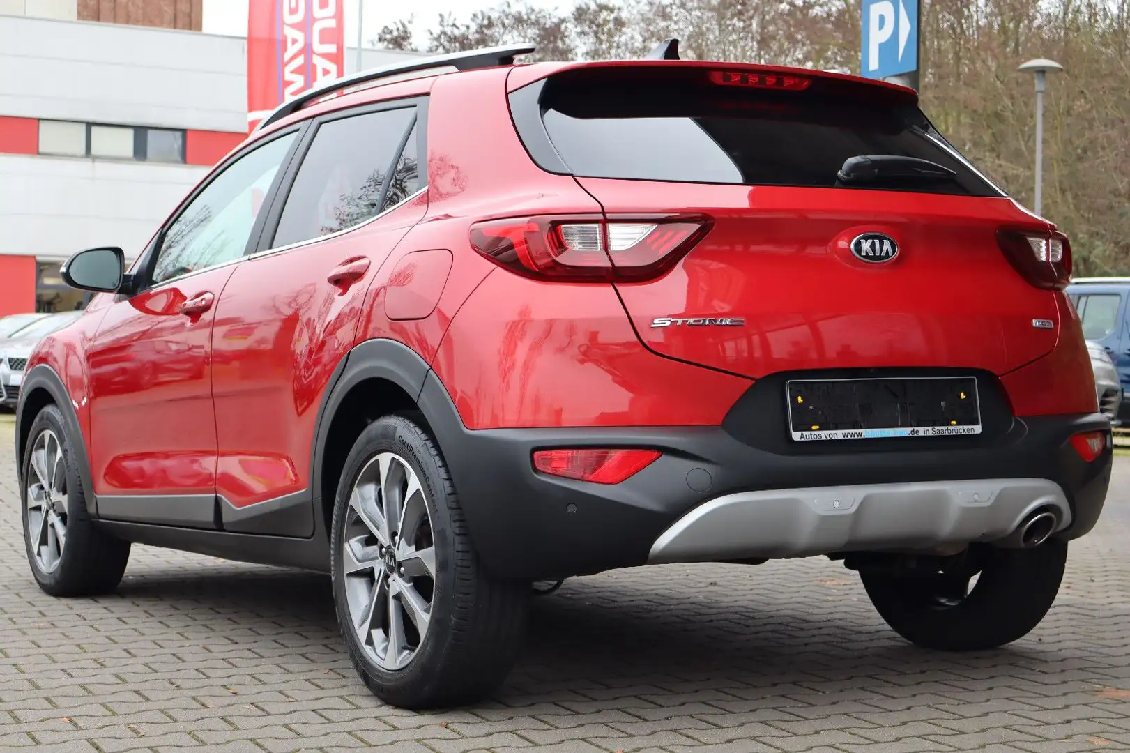 Kia Stonic 1.0 120 T-GDI DCT7 ! Navi+Leder+Sitzhzg ! Rot - 2