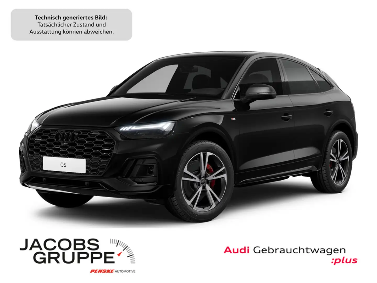 Audi Q5 Sportback 40 TDI quattro S line MatrixLED*Panorama*Tempomat Noir - 1