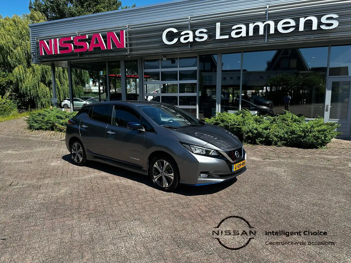 Nissan Leaf Electric e+ 62kWh Tekna Gri - 1
