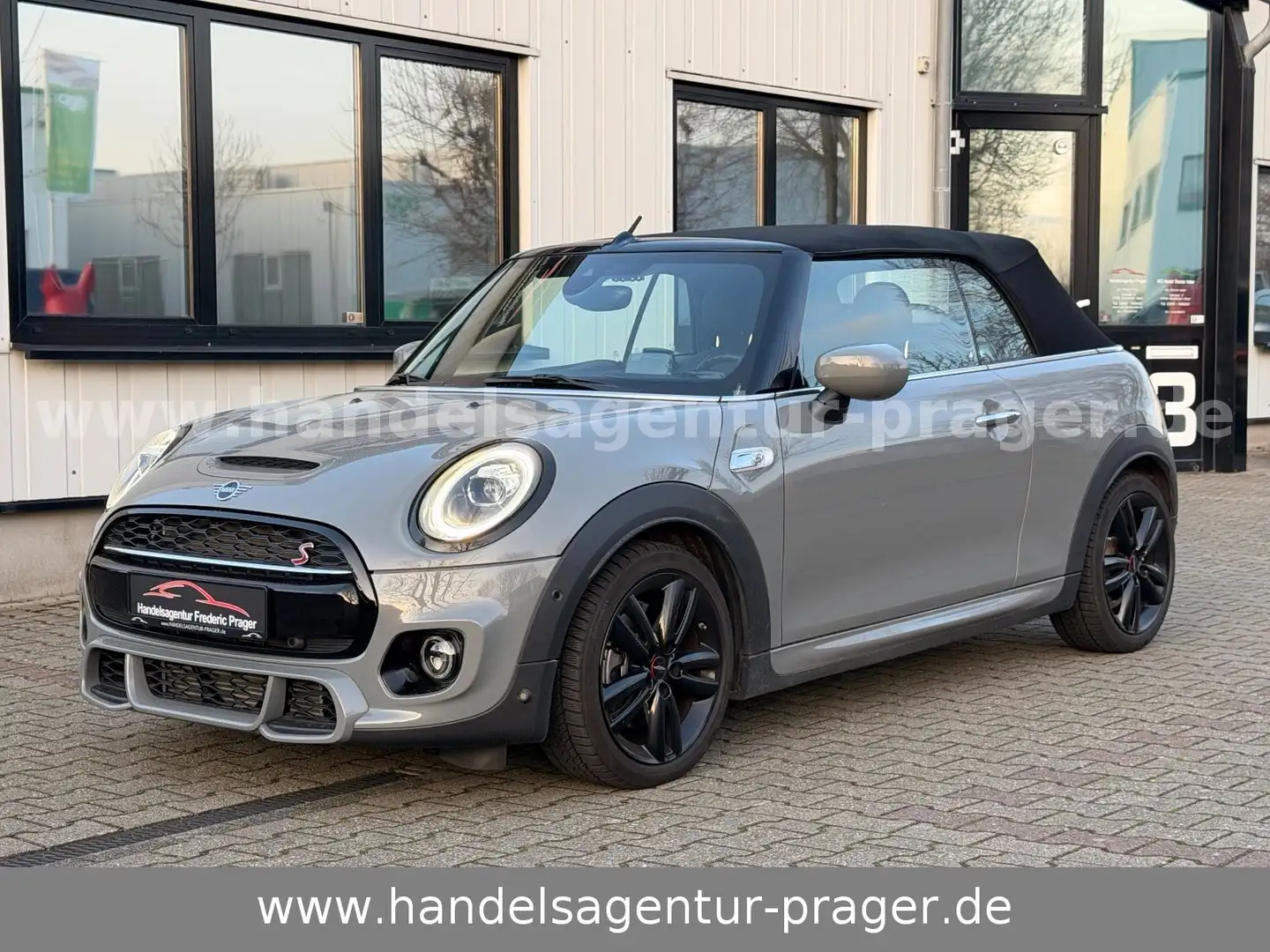 MINI Cooper S Cabrio Aut. JCW Paket Vollausstattung Gris - 1