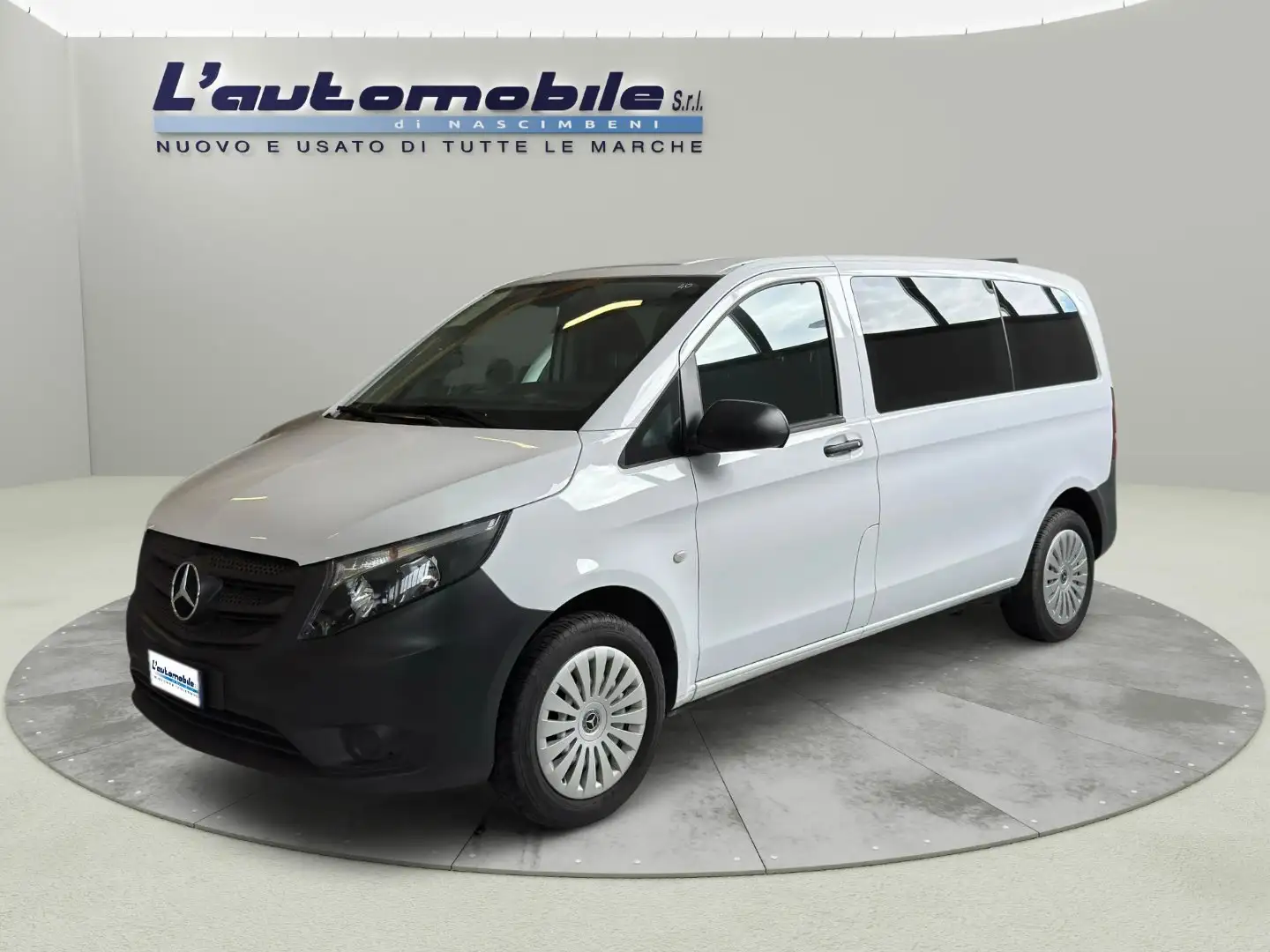 Mercedes-Benz Vito 2.0 114 CDI PC Tourer Compact 9 POSTI PREZZO + IVA Weiß - 1