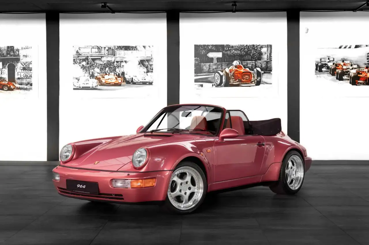 Porsche 964 Carrera 2 Cabrio WTL #deutsches Fzg. 1.Hand!, foto 2
