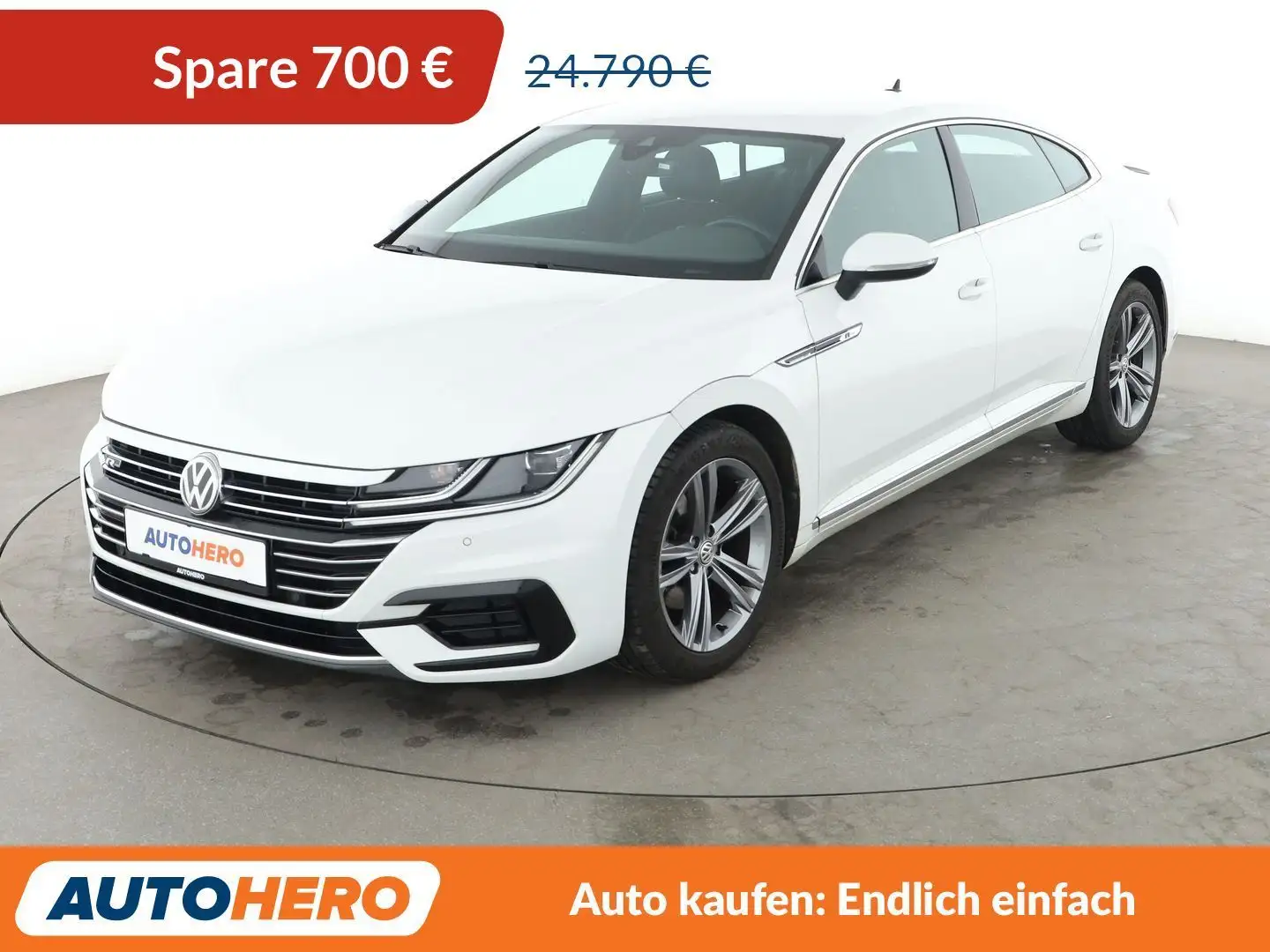 Volkswagen Arteon 2.0 TSI R-Line Aut.*LED*ACC*PDC* Weiß - 1