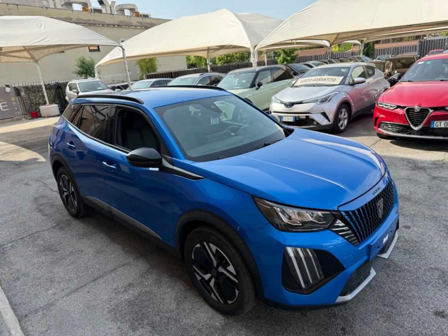 Peugeot 2008 PureTech 130 S&S EAT8 Allure +GPL Bleu - 2