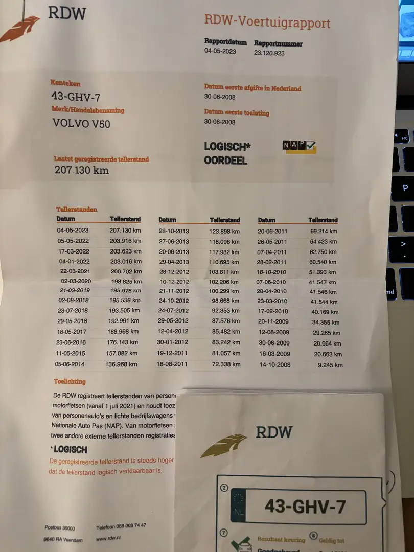 Volvo V50 V50 2.0D Edition II Noir - 2