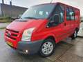Ford Transit 260S 2.2 TDCI ROLSTOELLIFT|AIRCO|NAP|APK|EURO 5| Rouge - thumbnail 1