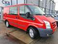 Ford Transit 260S 2.2 TDCI ROLSTOELLIFT|AIRCO|NAP|APK|EURO 5| Rouge - thumbnail 2