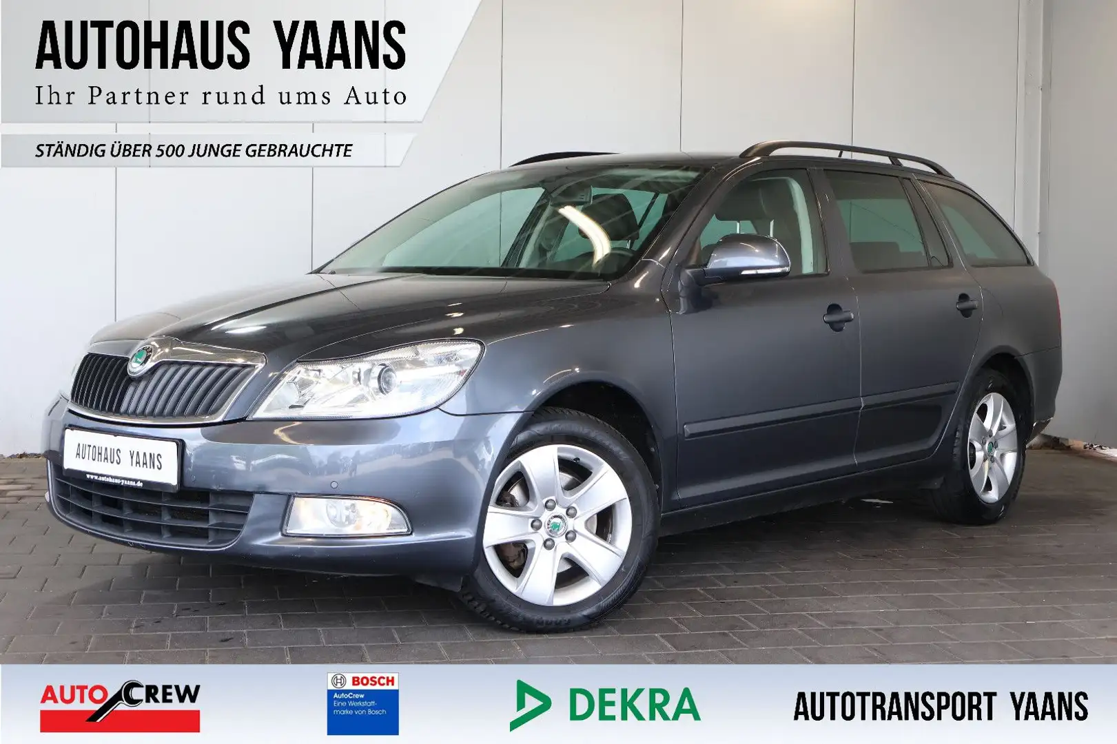 Skoda Octavia Elegance 2.0 TDI DSG XEN+PDC+TEMP.+ALU Grau - 1