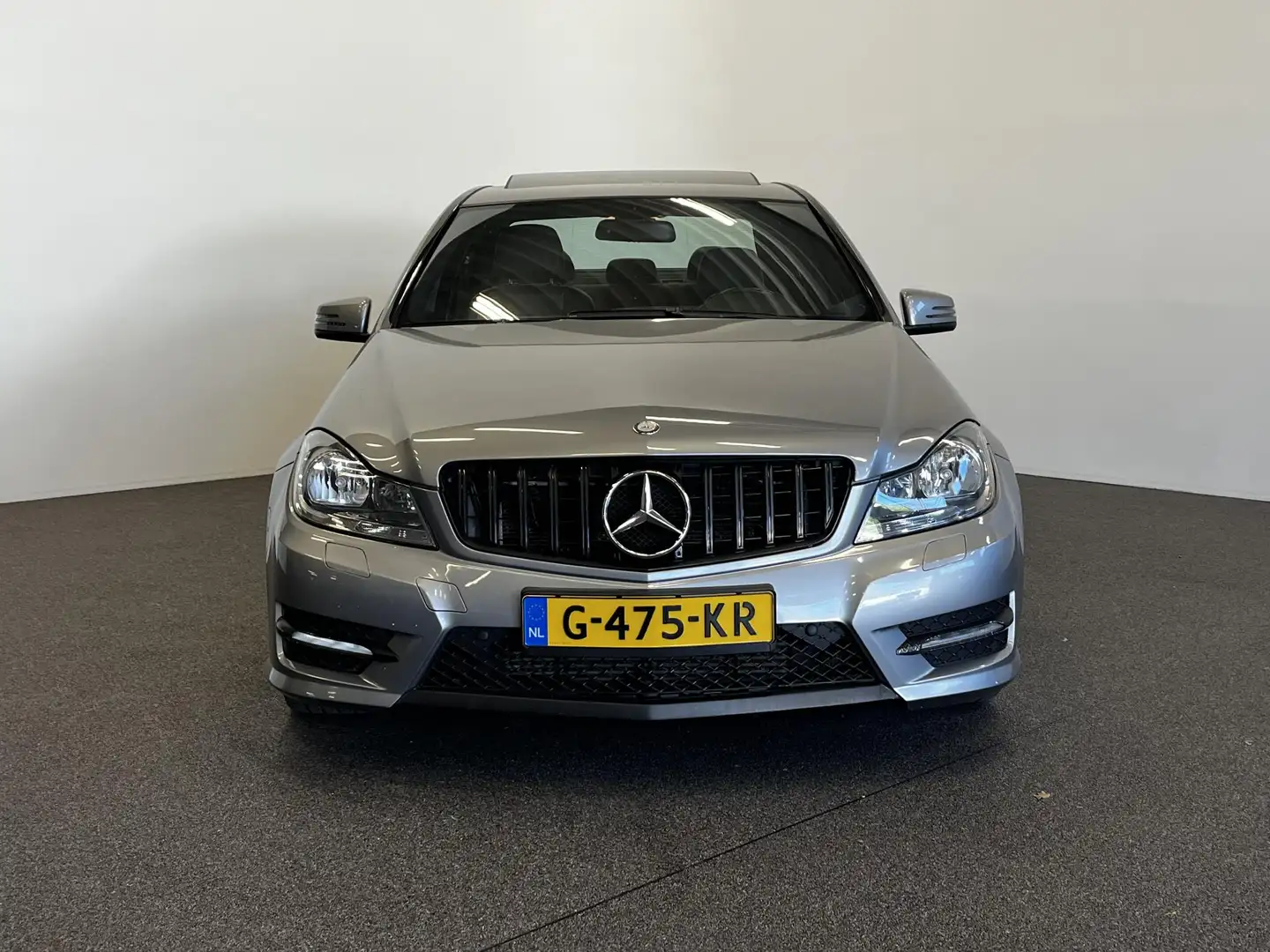 Mercedes-Benz C 250 Automaat AMG pakket leder navigatie schuifdak came Grijs - 2