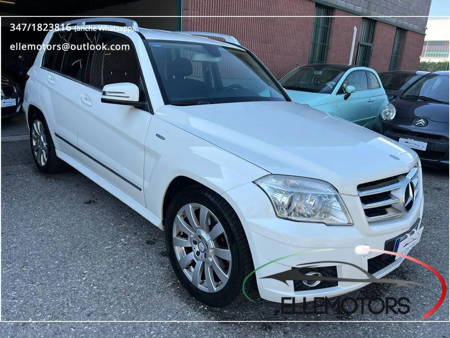 Mercedes-Benz GLK 200 cdi BE Sport my11 Bianco - 2