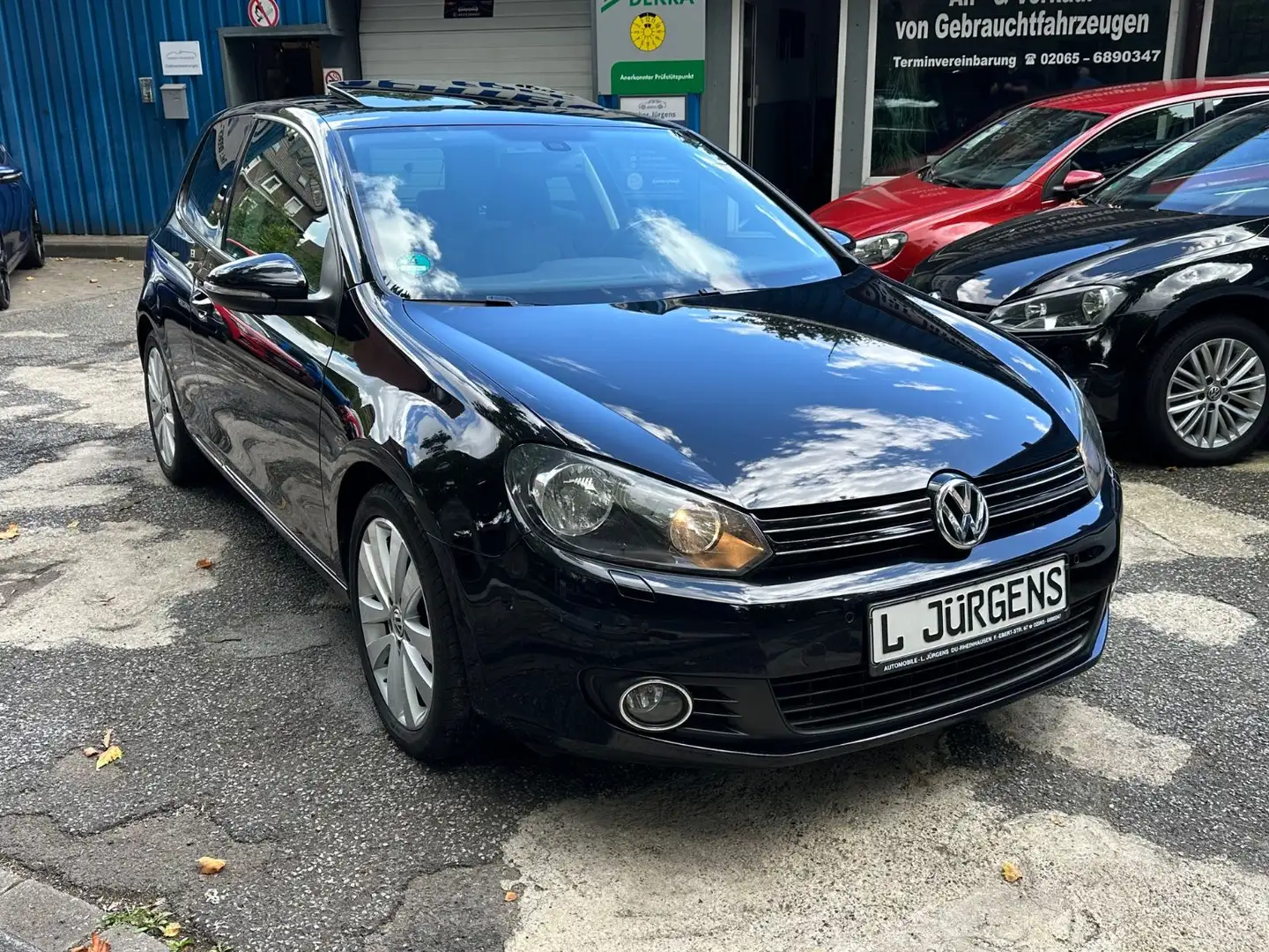 Volkswagen Golf VI Team-Ab 79€ im Monat zu Finanzieren Schwarz - 2